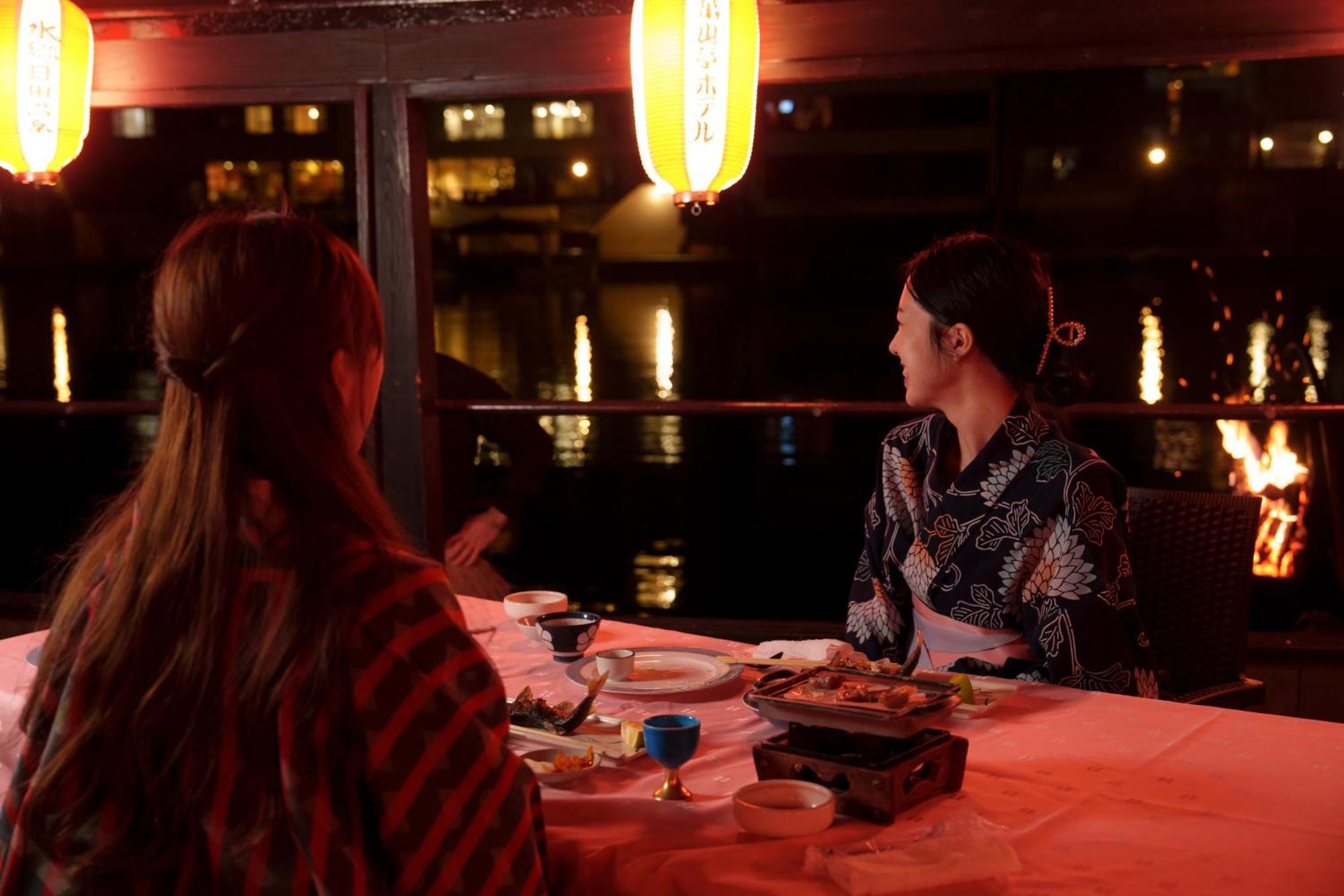 Hita Onsen Kizantei Hotel Exteriér fotografie